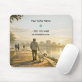 Quiet Morning Walk – Clinic Mousepad マウスパッド (マウス)