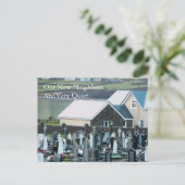 Quiet Neighbors おもしろい Change of Address 案内ポストカード (スタンド正面)