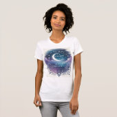 Quiet of Night AIアート Tシャツ (正面フル)