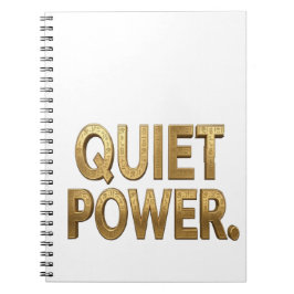 Quiet Power | エジプトのグレートスフィンクスのデザイン ノートブック