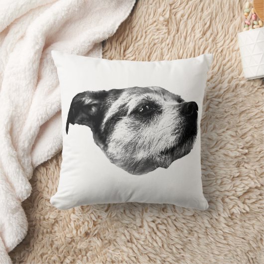 Quiet Pumpkin Lane — Terrier クッション (ブランケット)