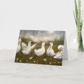 Quiet Quack: White Duck Starry Night Goose カード (正面)