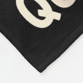 Quiet, Quiet Ggy Funny Sarcastic Litical G Cartoon フリースブランケット (角)