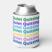 Quiet quitting 缶クーラー (缶正面)
