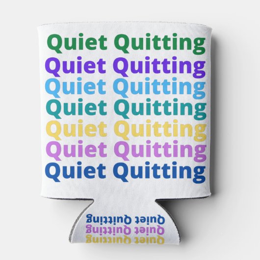 Quiet quitting 缶クーラー (裏面)