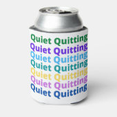 Quiet quitting 缶クーラー (缶裏面)