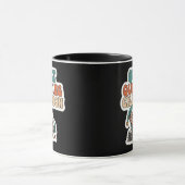Quiet Quitting Elf Funny Office Humor Coffee Mug マグカップ (中央)