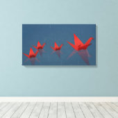 Quiet Rainy Dayキャンバス印刷 キャンバスプリント (インサイチュ (ウッドフロア))