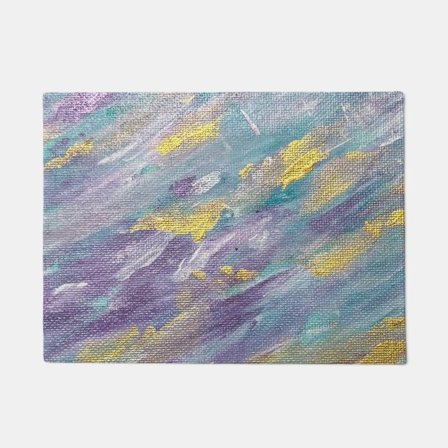 Quiet Reign Modern Art ドアマット (正面)