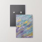 Quiet Reign Modern Art 缶バッジ (正面/裏面)