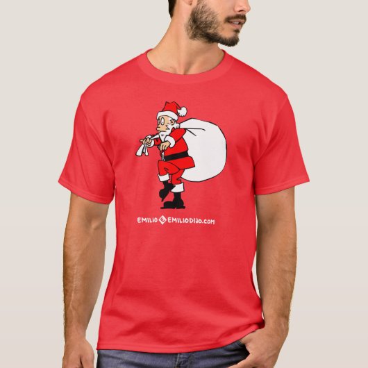 quiet santa tシャツ (正面)