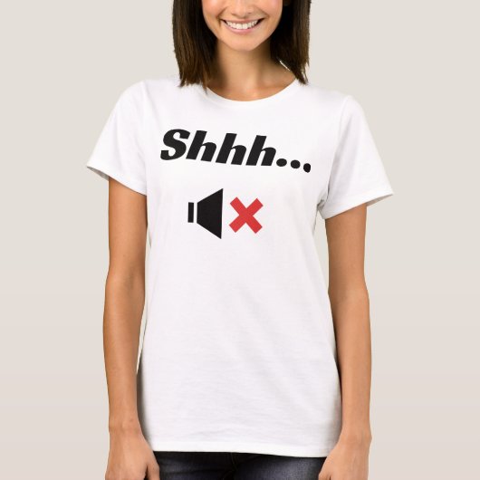 Quiet Silence Tシャツ (正面)