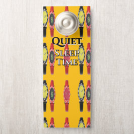 Quiet Sleep Time  ドアノブサイン