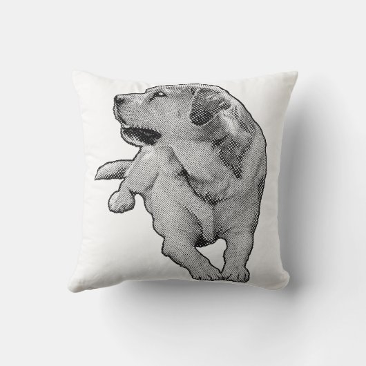 Quiet Sofa, Warm Eyes クッション (裏面)