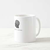 Quiet Soul Loud Mind Tシャツ | 励ましの言葉 コーヒーマグカップ (正面右)