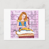 Quiet Spirit聖なる書物、 経典感動的葉書 ポストカード (正面)