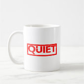 Quiet Stamp コーヒーマグカップ (左)