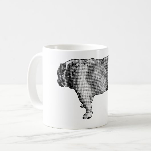 Quiet Steps, Everyday Calm コーヒーマグカップ (正面左)