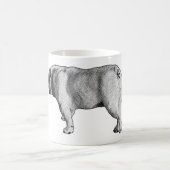 Quiet Steps, Everyday Calm コーヒーマグカップ (中央)