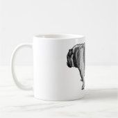 Quiet Steps, Everyday Calm コーヒーマグカップ (左)