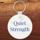 Quiet Strength キーホルダー (正面)