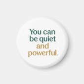	Quiet Strength and Power マグネット (正面)