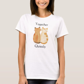 Quiet Subtle Love Romantic Valentines Gift Tシャツ