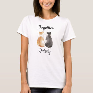 Quiet Subtle Love Romantic Valentines Gift Tシャツ