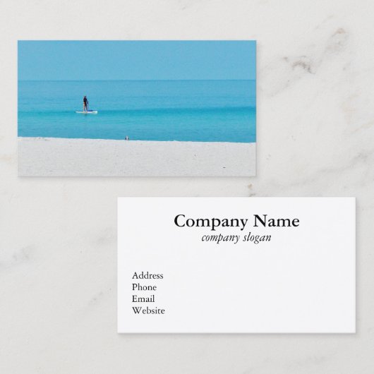 Quiet Surf名刺 名刺 (正面/裏面)