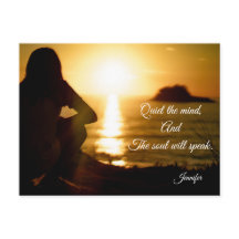 Quiet the Mind Soul Speaks 夕焼け インスピレーション