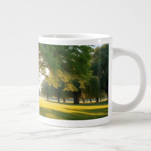 Quiet Time With a Big Tree  ジャンボコーヒーマグカップ (右)