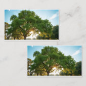 Quiet Time With a Big Tree  名刺 (正面/裏面)