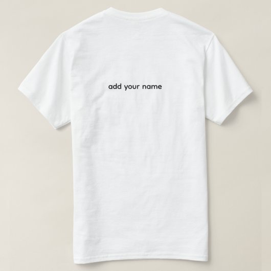 Quiet Time With a Big Tree – Nature T‑Shirt Tシャツ (デザイン裏面)