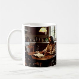 Quiet Time With Jesus Mug コーヒーマグカップ
