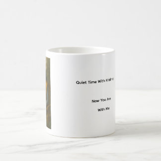 Quiet Time With Krishna Mug コーヒーマグカップ