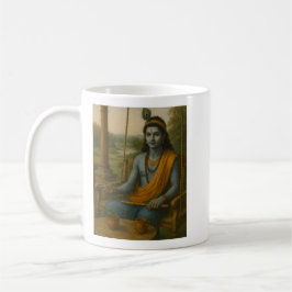 Quiet Time With Krishna Mug コーヒーマグカップ