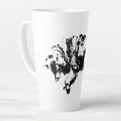 Quiet Watch in October Light カフェラテマグ (左アングル)