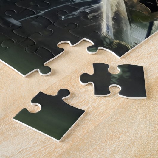 Quiet Watcher at Rio Dulce ジグソーパズル (側面)