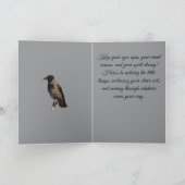 Quiet Watcher The Hooded Crow カード (内部)