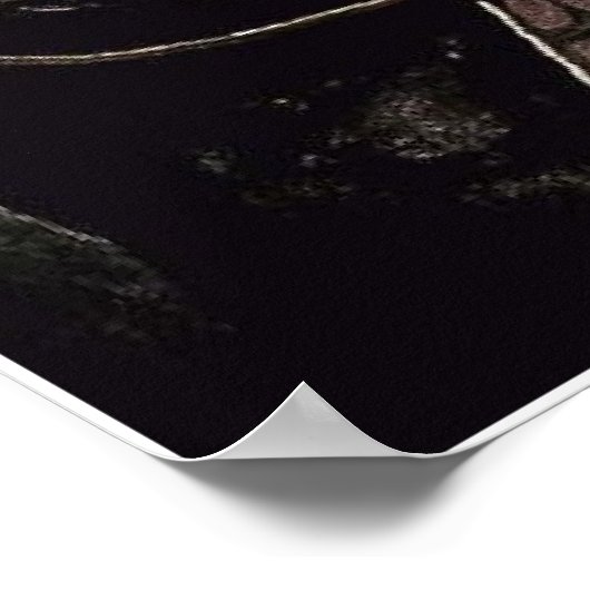 Quiet Work Builds Loud Results Motivation Poster ポスター (角)