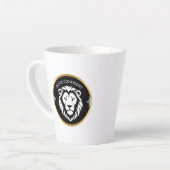 Quietly Confident – Minimal Typography Design for  カフェラテマグ (左アングル)