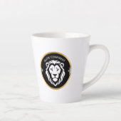 Quietly Confident – Minimal Typography Design for  カフェラテマグ (右)