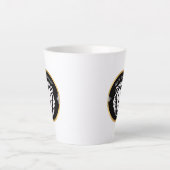 Quietly Confident – Minimal Typography Design for  カフェラテマグ (正面)