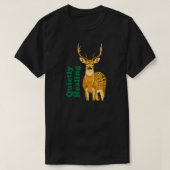 Quietly Healing Minimal Deer Mental Health Tシャツ (デザイン正面)