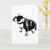 Quietly Here カード (黄色い花)