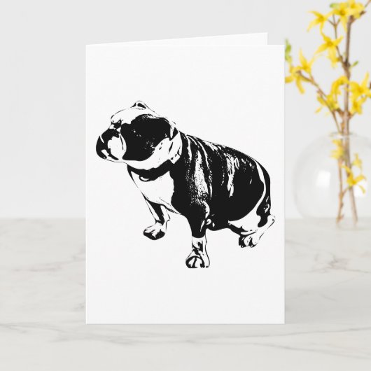 Quietly Here カード (黄色い花)