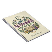 Quietly Summoning a Better Reality Grimoire ノートブック (右側)