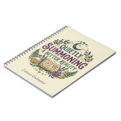 Quietly Summoning a Better Reality Grimoire ノートブック (左側)