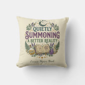 Quietly Summoning a Better Reality Mystical クッション (正面)