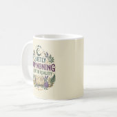 Quietly Summoning a Better Reality Mystical コーヒーマグカップ (正面左)